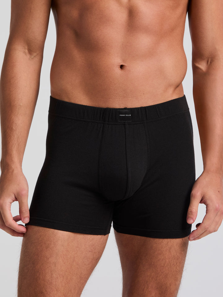 Men's Stretch Cotton Boxer Brief 5-Pack (Pageant Blue) 