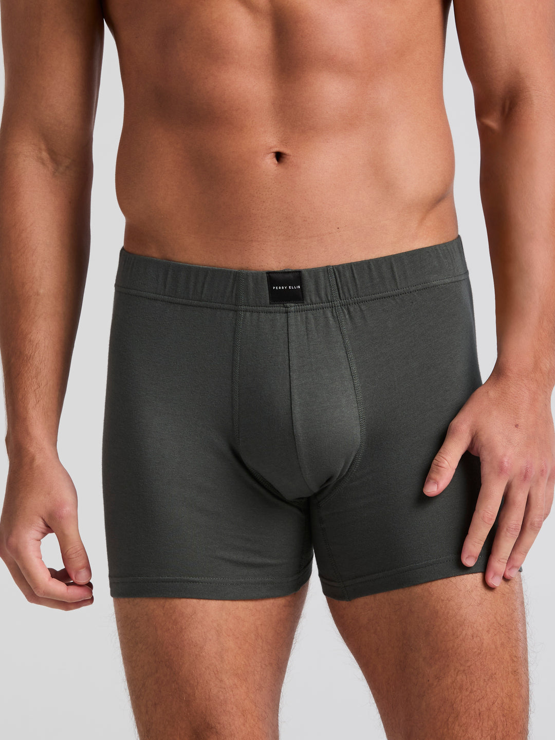 Men's Stretch Cotton Boxer Brief 5-Pack (Urban Chic) 