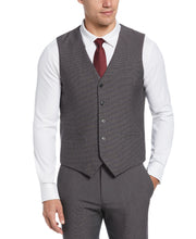 Textured Suit Vest (Black) 