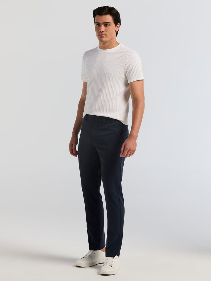 Slim Drawstring Gab Chino Pants (Vintage Indigo) 