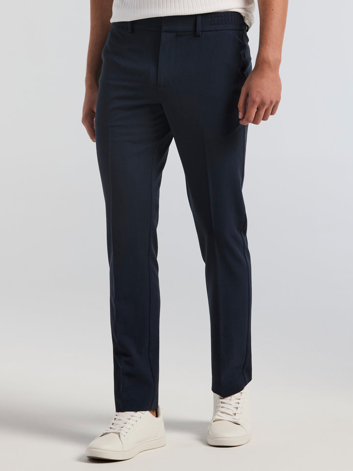 Slim Drawstring Gab Chino Pants (Vintage Indigo) 