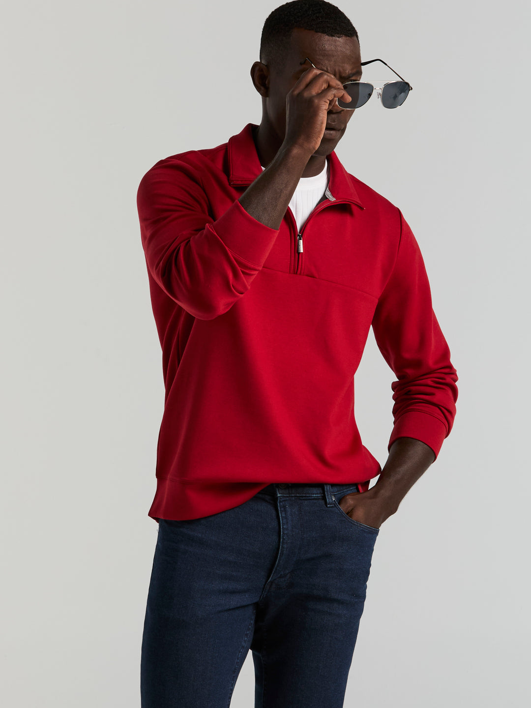 Neoprene Quarter Zip Long Sleeve Shirt (Emboldened) 