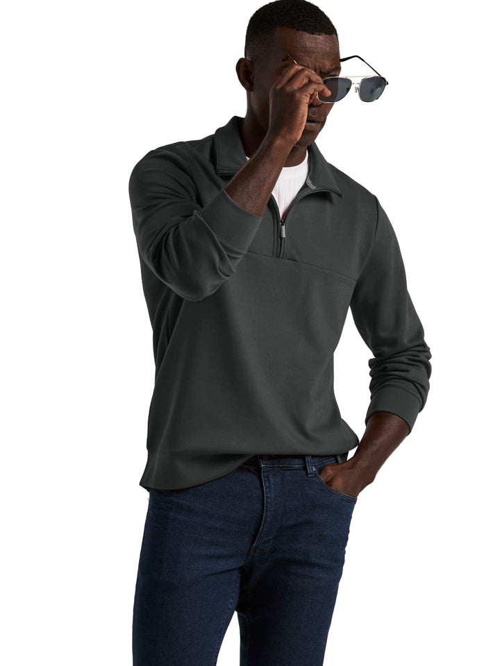 Neoprene Quarter Zip Long Sleeve Shirt (Forest River) 