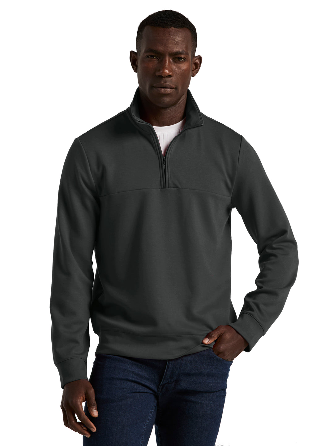 Neoprene Quarter Zip Long Sleeve Shirt (Forest River) 
