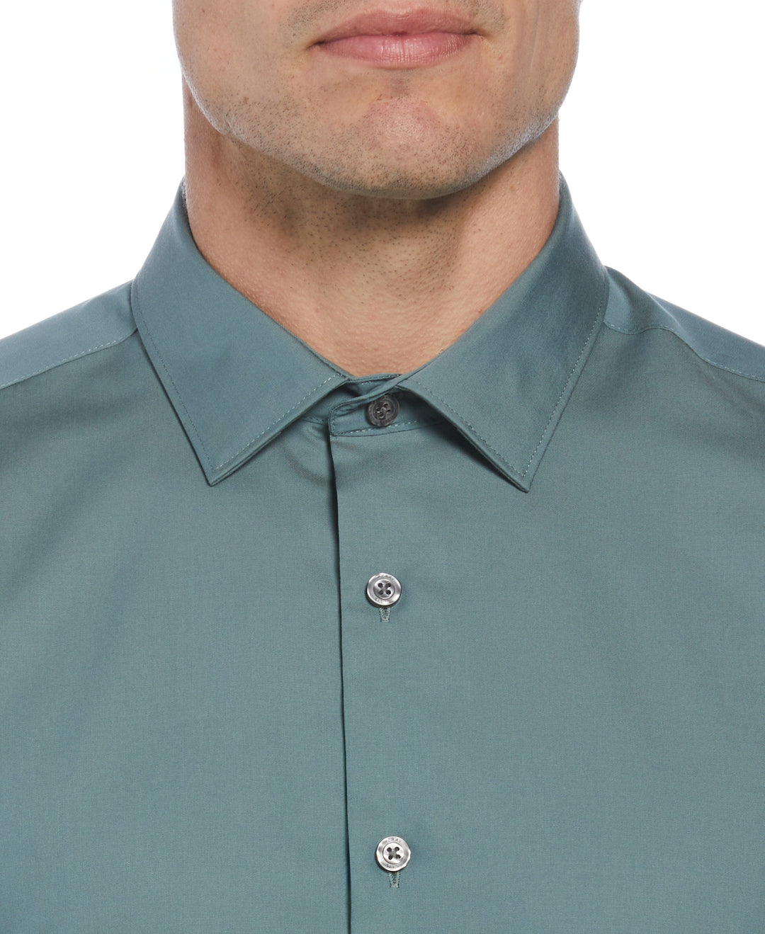 Men's Non-Iron Twill Solid Shirt Perry Ellis Men's Non-Iron Twill Solid Shirt Perry Ellis