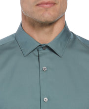 Non-Iron Twill Solid Shirt (Goblin Blue) 