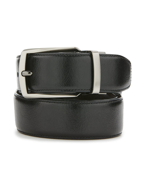 Park Slope Black Leather Belt (Blk20) 