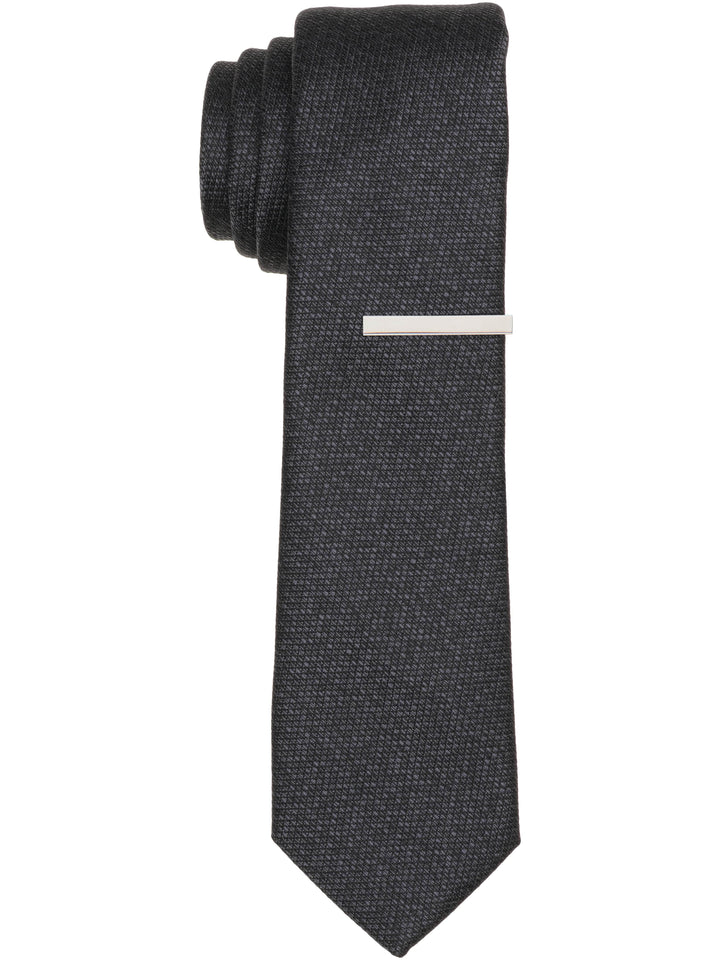 Parker Abstract Slim Fit Tie (Black) 