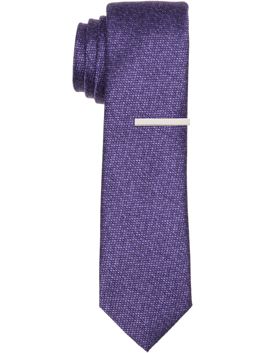 Parker Abstract Slim Fit Tie (Purple) 