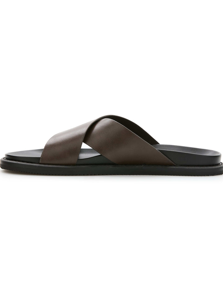 Parker Slide Sandal (Brown) 