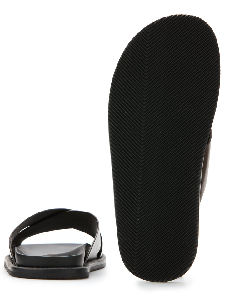 Parker Slide Sandal (Brown) 