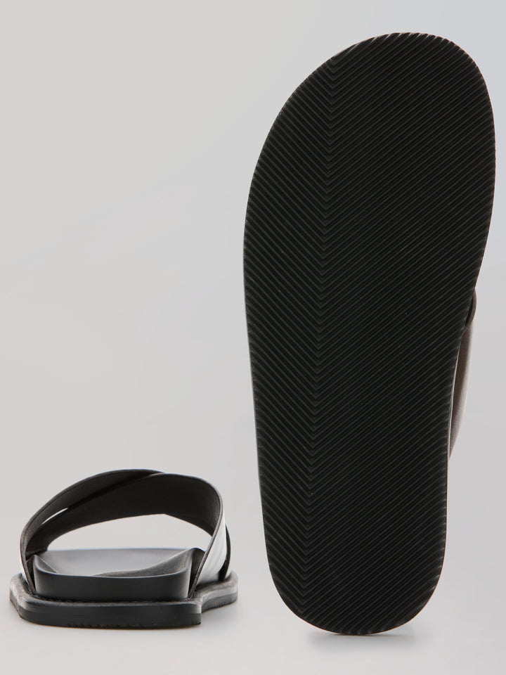 Parker Slide Sandal (Brown) 