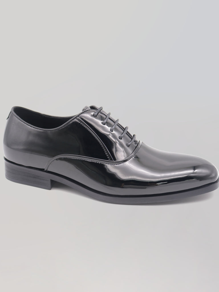 Patent Leather Oxford Shoes - Men's Dress Shoes | Perry Ellis