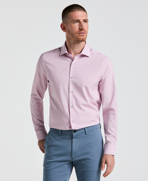 Perfect Tech Geo Print Shirt (Faded Rose) 