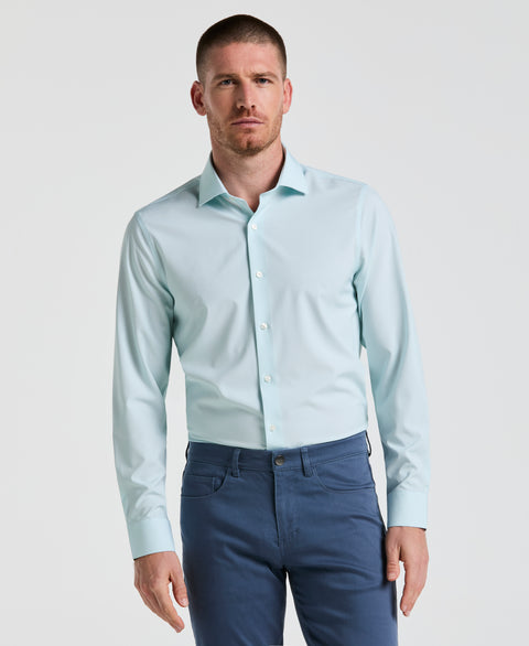 Perfect Tech Geo Print Shirt (Lime) 