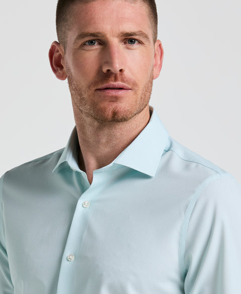 Perfect Tech Geo Print Shirt (Lime) 