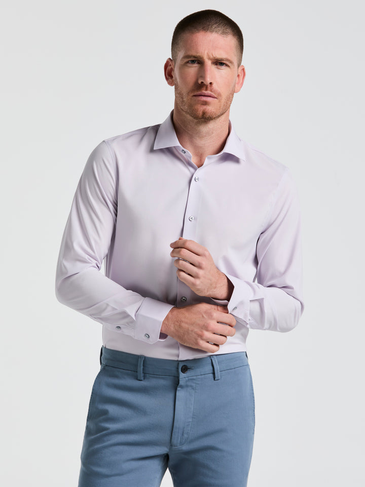 Perfect Tech Solid Shirt (Lavendar) 