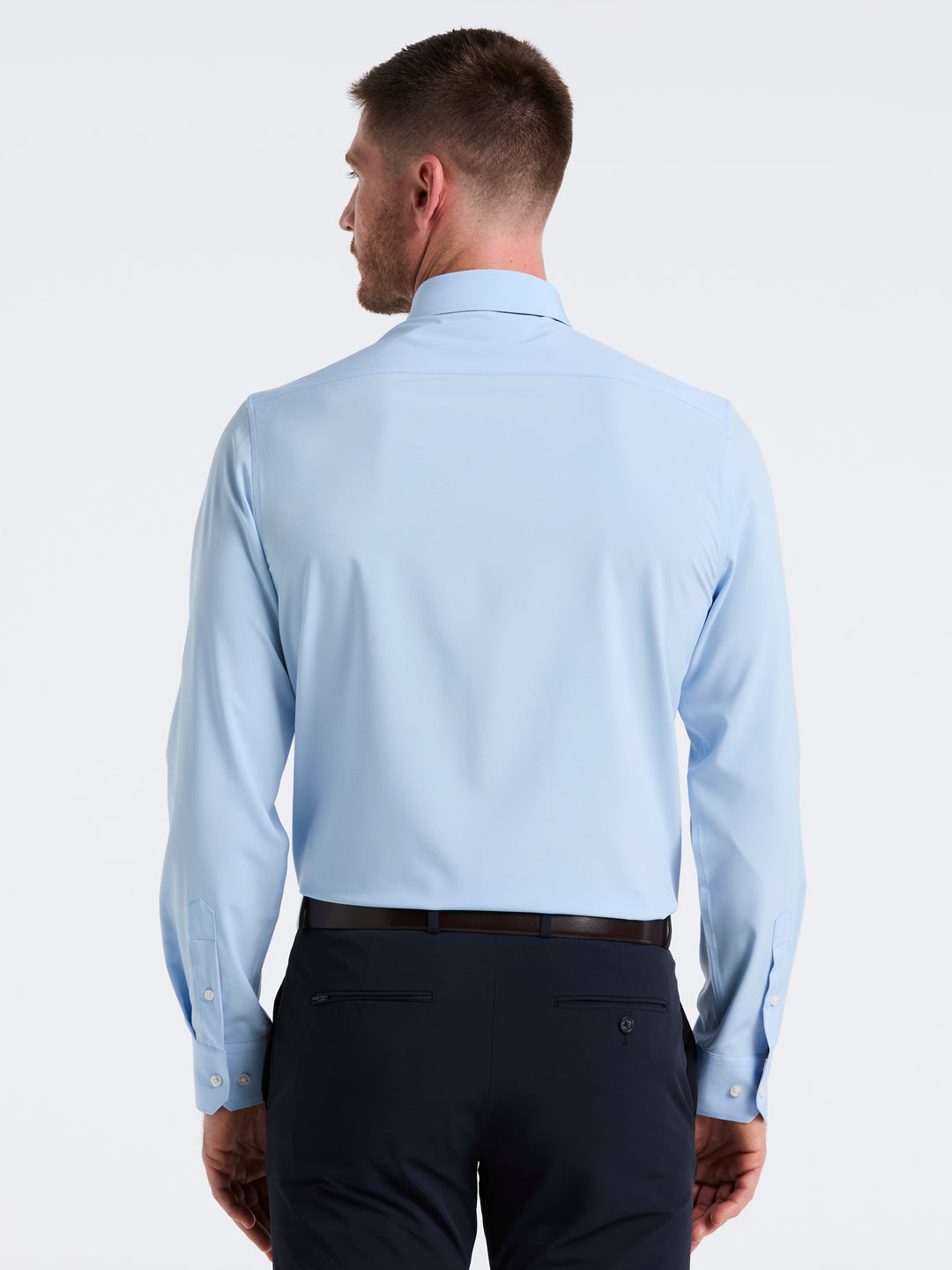 Perfect Tech Solid Shirt (Blue) 