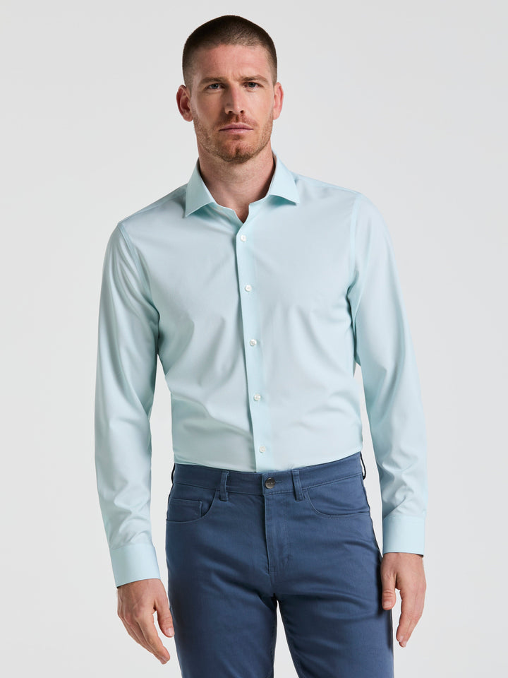 Perfect Tech Geo Print Shirt (Lime) 