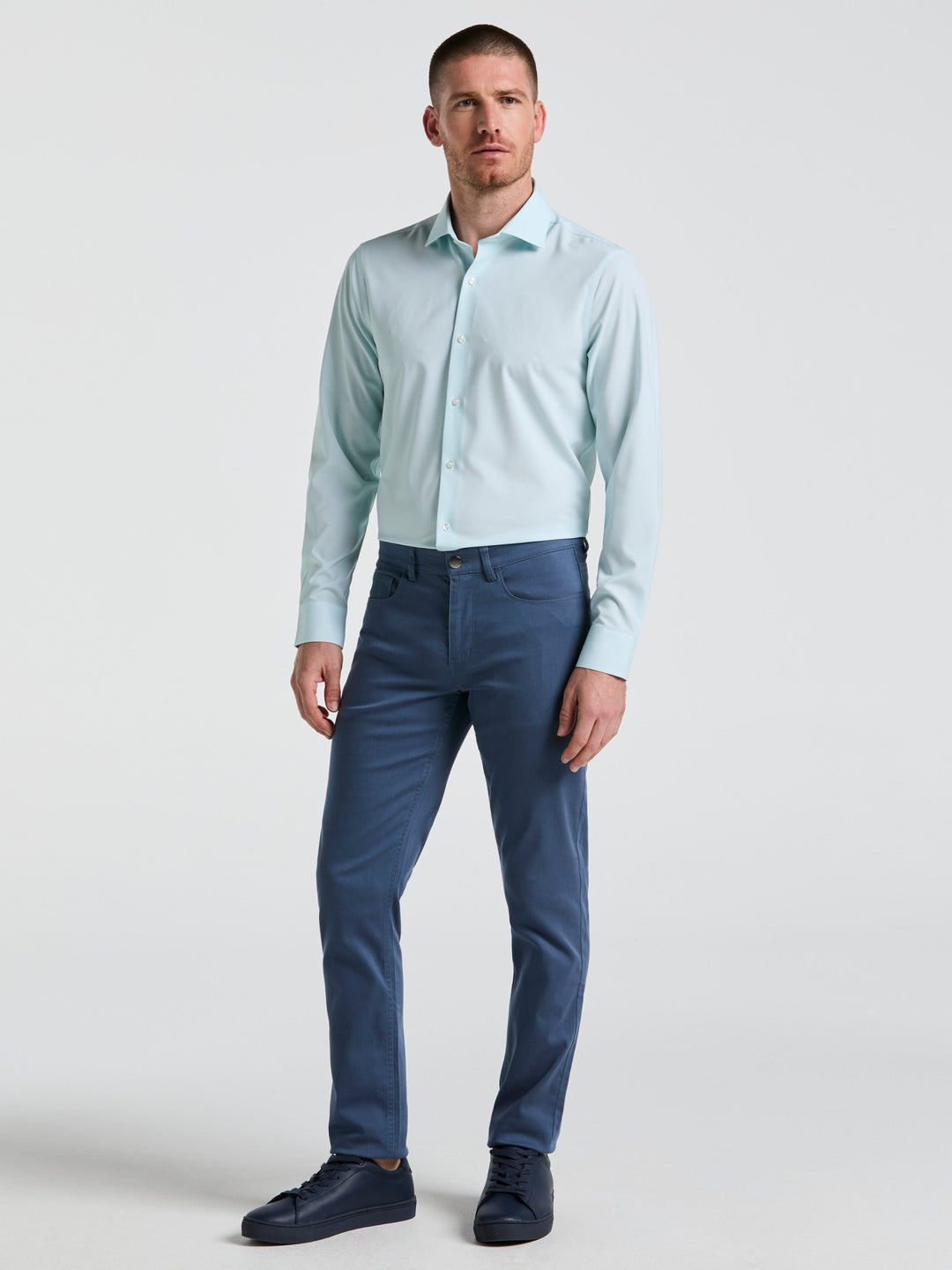 Perfect Tech Geo Print Shirt (Lime) 