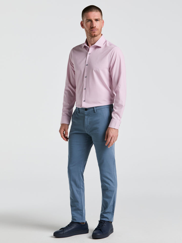 Perfect Tech Geo Print Shirt (Faded Rose) 