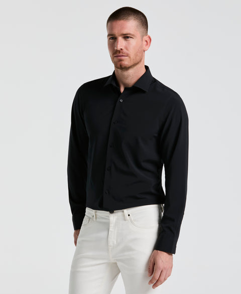 Perfect Tech Solid Shirt (Black) 