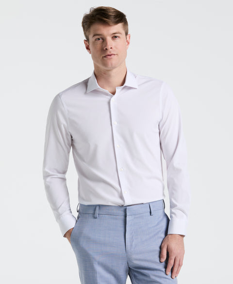 Perfect Tech Solid Shirt (White) 