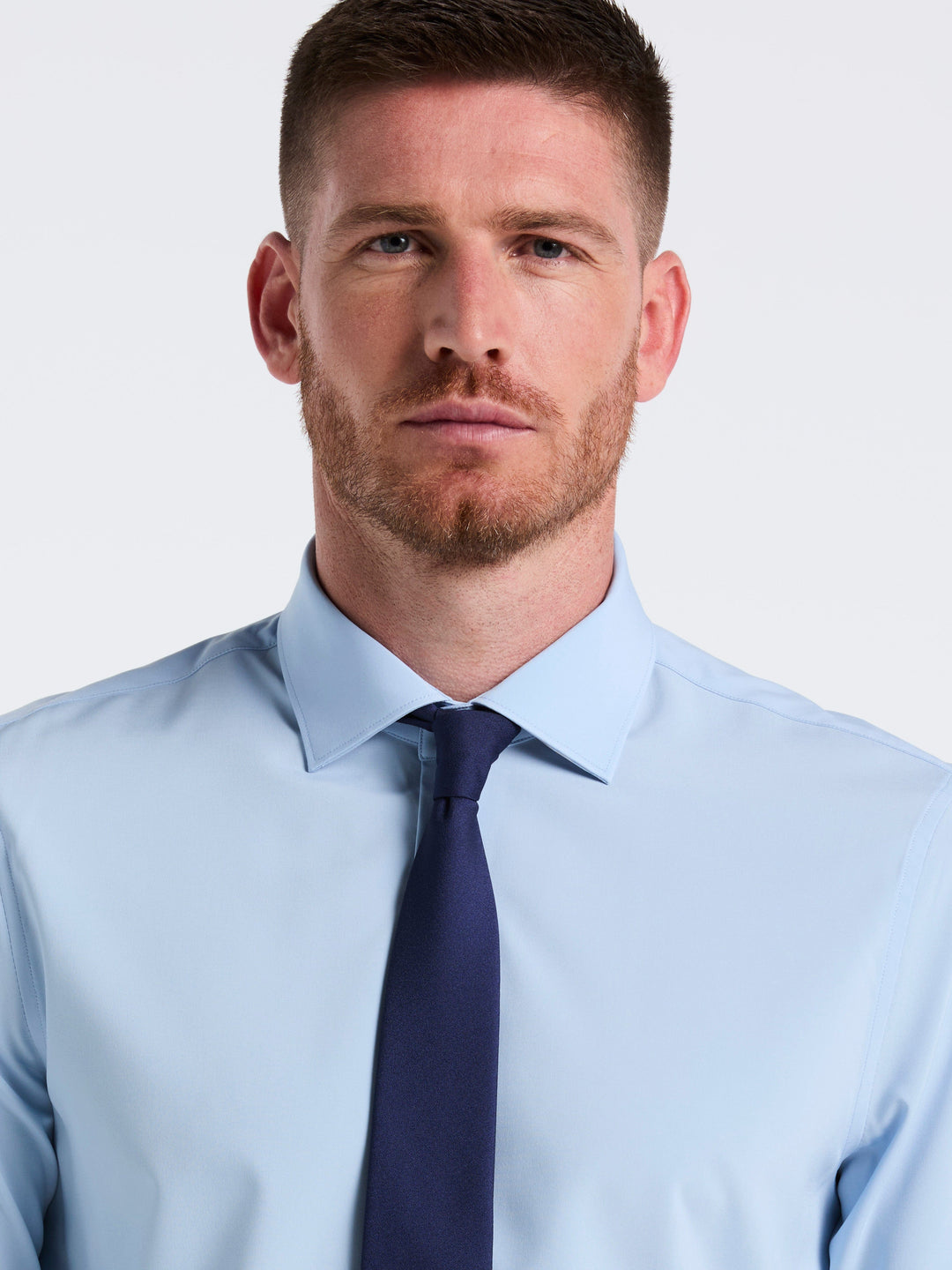 Perfect Tech Solid Shirt (Blue) 