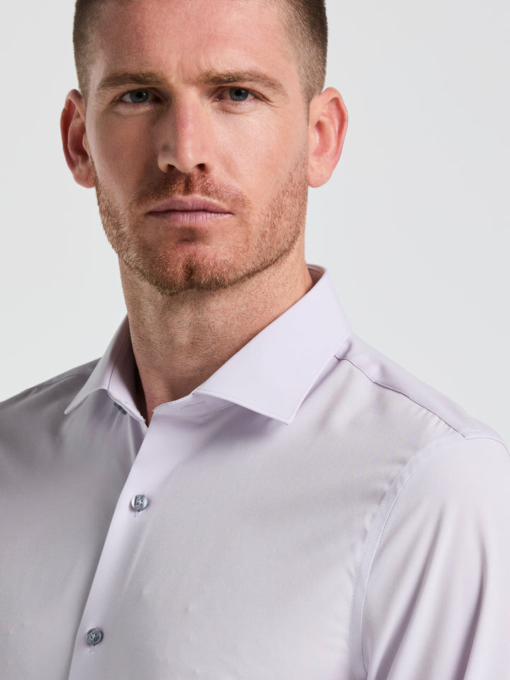 Perfect Tech Solid Shirt (Lavendar) 