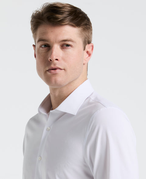 Perfect Tech Solid Shirt (White) 