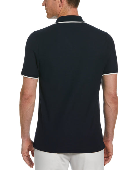 Pique Polo Shirt (Dark Sapphire) 