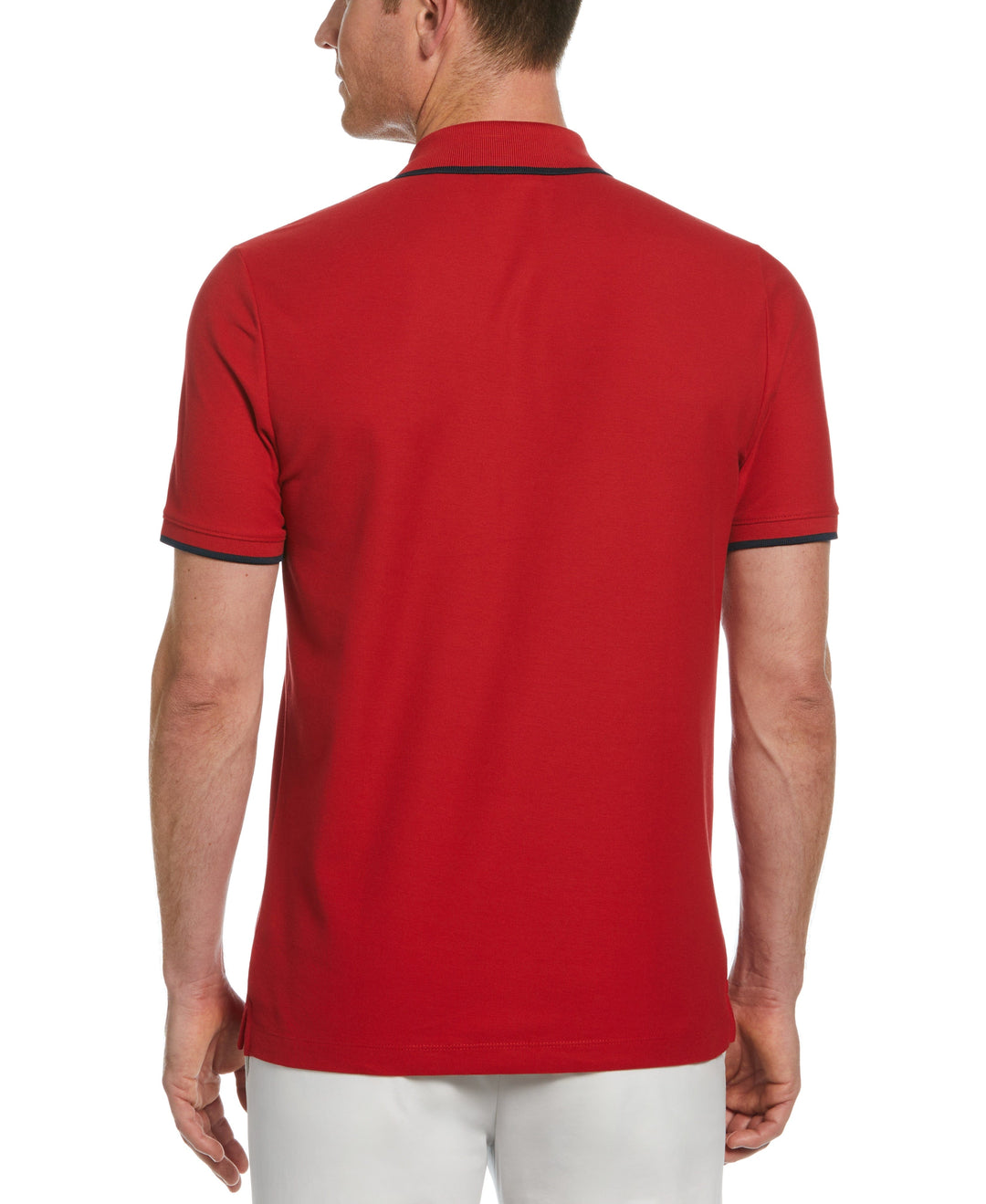 Pique Polo Shirt (Haute Red) 