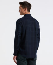 Plaid Tencel Shirt (Dark Sapphire) 