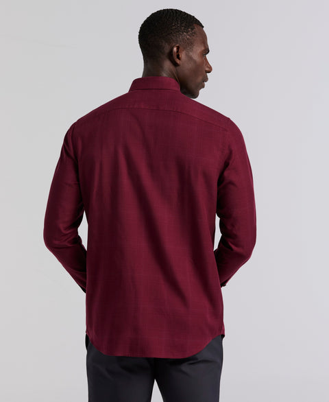 Plaid Tencel Shirt (Zinfandel) 