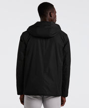 Plainweave Insulated Hooded Jacket (Black) 