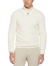 Quarter Zip Sweater (Cream) 