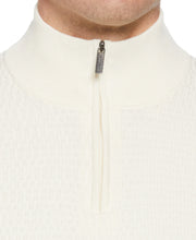 Quarter Zip Sweater (Cream) 
