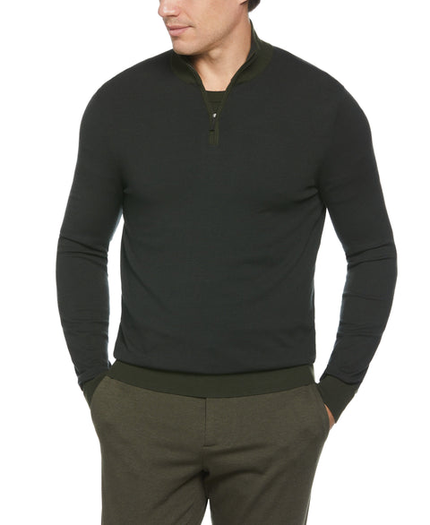 Quarter Zip Tech Sweater (Rosin) 