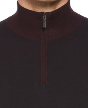 Tech Quarter Zip Sweater (Port) 
