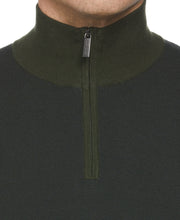 Quarter Zip Tech Sweater (Rosin) 
