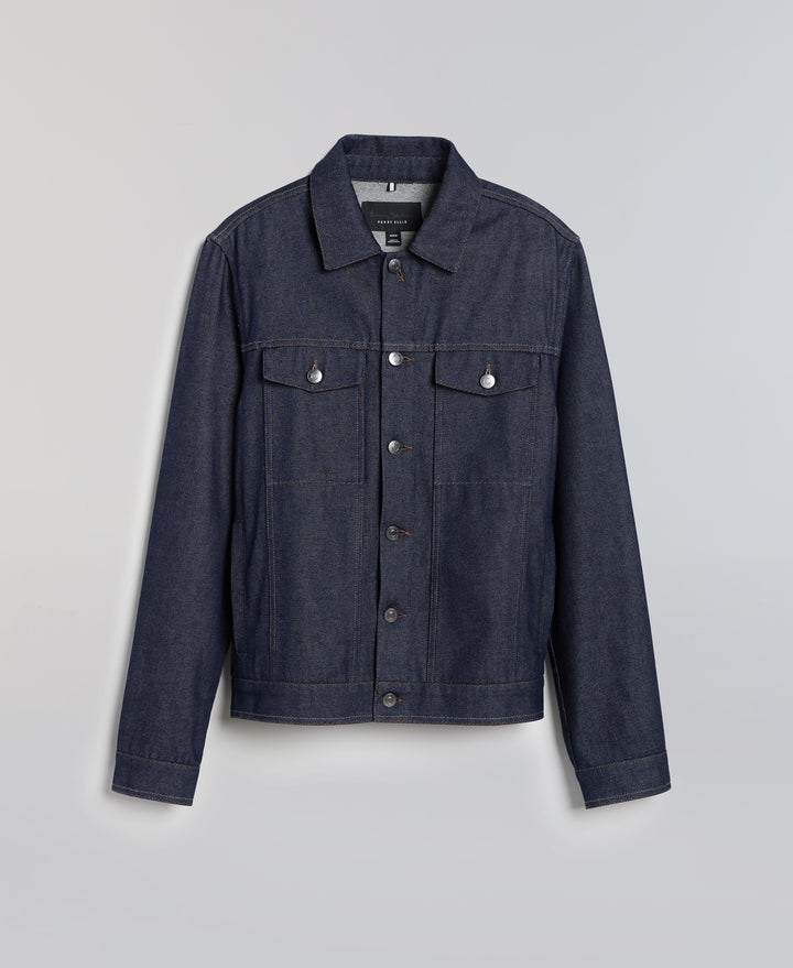 Raw Denim Trucker Jacket