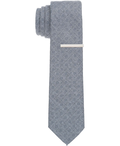 Raynor Geo Slim Tie (Charcoal) 