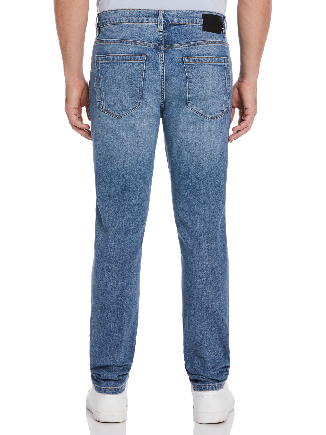 Slim Tapered Light Indigo Denim Pants (Light Indigo) 