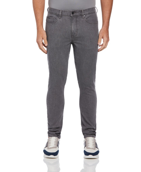 Recover™ Skinny Fit Greywash Denim Jeans | Perry Ellis