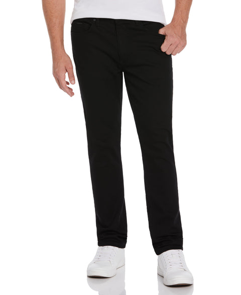 Slim Fit Black Denim Jeans (Black) 