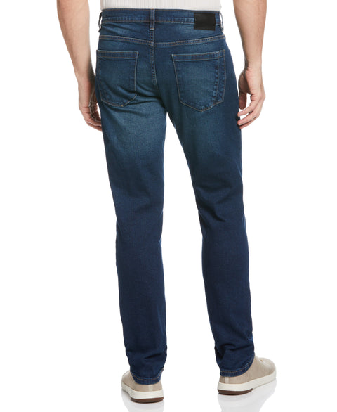 Slim Fit Tinted Dark Wash Eco Denim Pant (Tinted Dark Wash) 