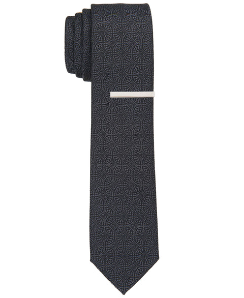 Reder Geo Slim Tie (Black) 