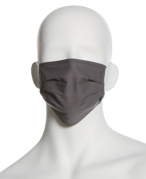 Reusable Poplin 3 Pack Pleated Fabric Face Mask Assorted Perry Ellis