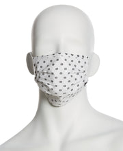 Reusable Poplin 3 Pack Pleated Fabric Face Mask Assorted Perry Ellis