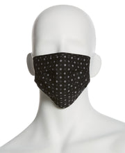 Reusable Poplin 3 Pack Pleated Fabric Face Mask Assorted Perry Ellis